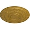 Ekena Millwork Darnay Ceiling Medallion (Fits Canopies up to 7 1/4"), Hand-Painted Pharaohs Gold, 29 1/4"OD x 2"P CM29DAPGS - alternate 2